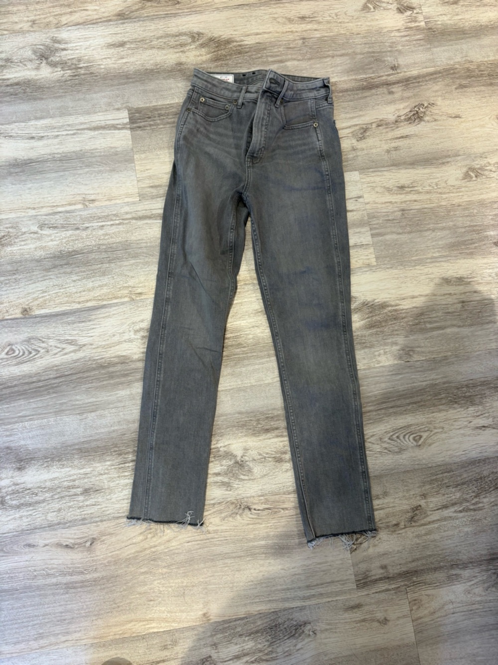 GAP Women’s Slim Straight Charcoal Jeans